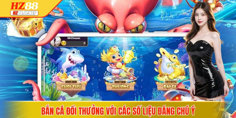 Bắn cá đổi thưởng với số liệu đáng chú ý 